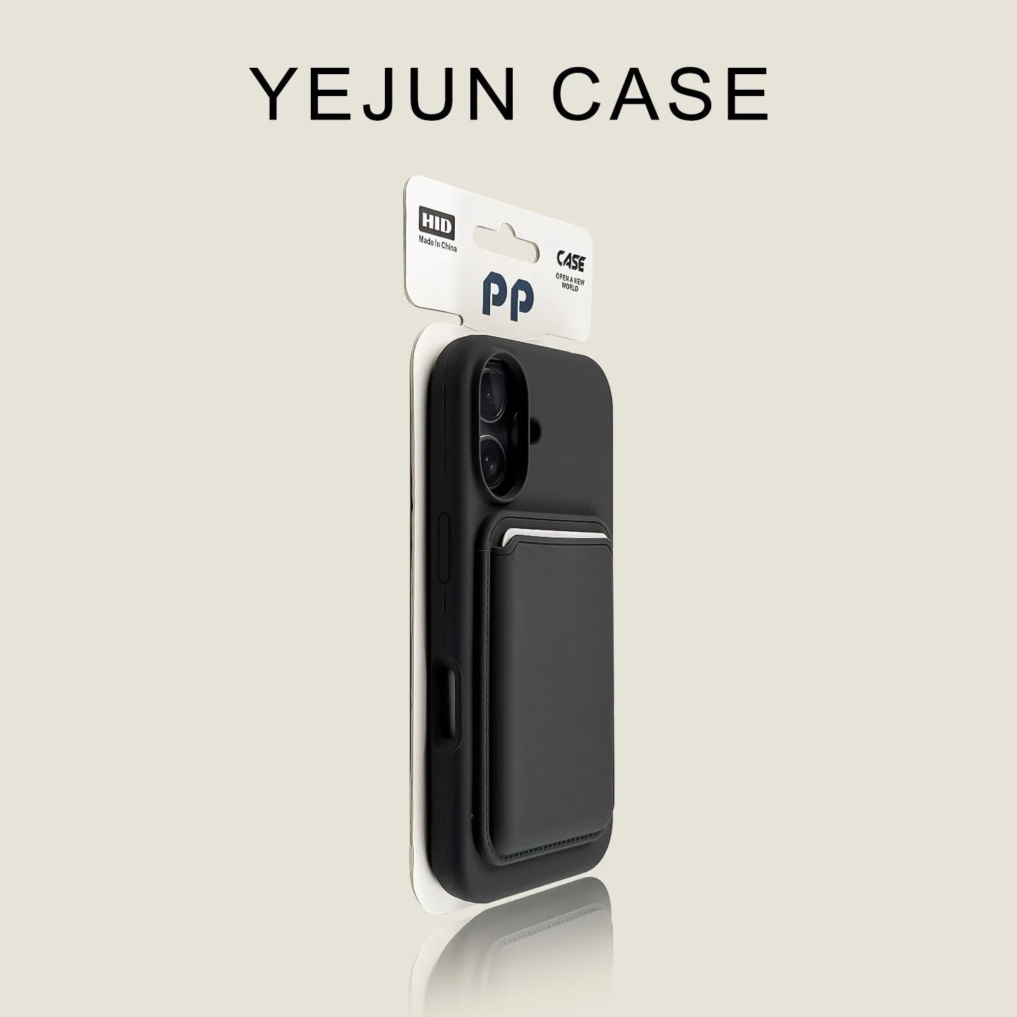 Coque Silicone Wallet Magsafe