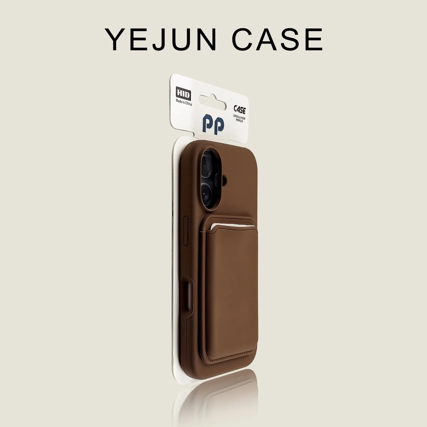 Coque Silicone Wallet Magsafe